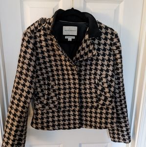 Banana Republic Italian Wool Houndstooth Jacket PM